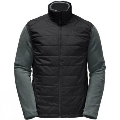 Chaquetas Jack Wolfskin Glen Dale Hombre - Negras - Chile QBE187306